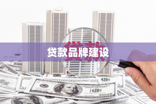 阜康贷款品牌建设