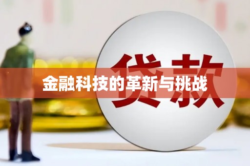 阜康金融科技的革新与挑战