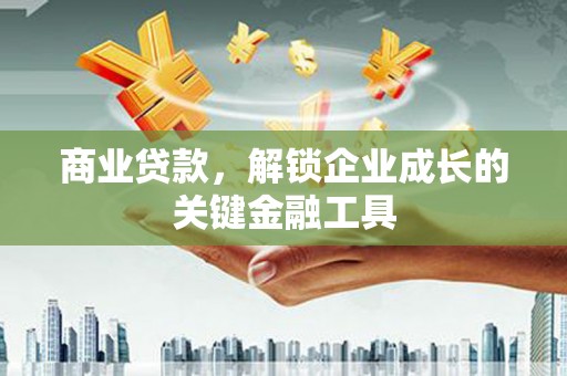 阜康商业贷款，解锁企业成长的关键金融工具