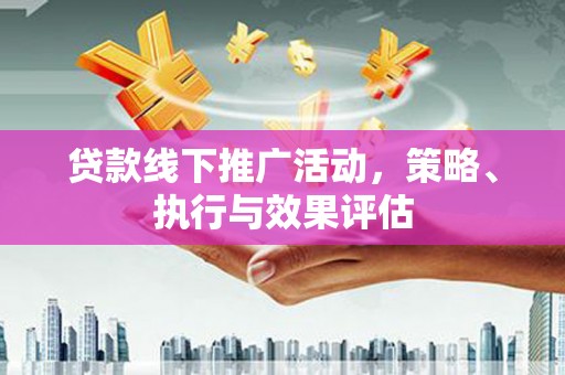 阜康贷款线下推广活动，策略、执行与效果评估