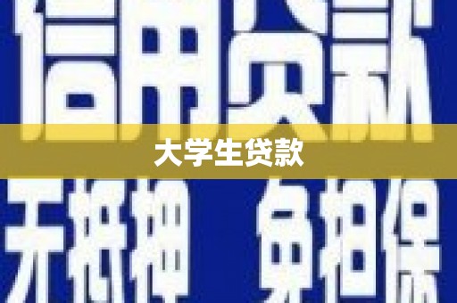阜康大学生贷款