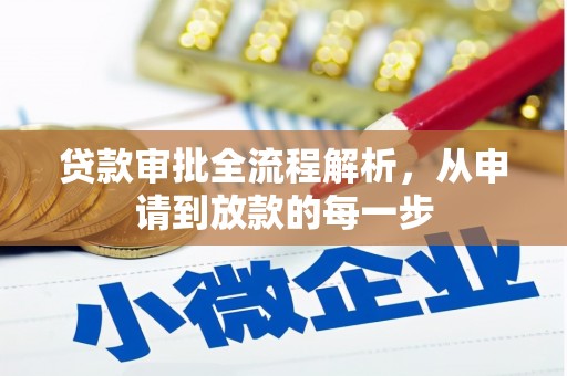 阜康贷款审批全流程解析，从申请到放款的每一步