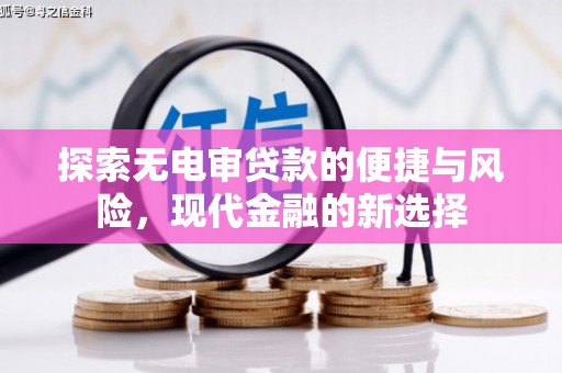 阜康探索无电审贷款的便捷与风险，现代金融的新选择