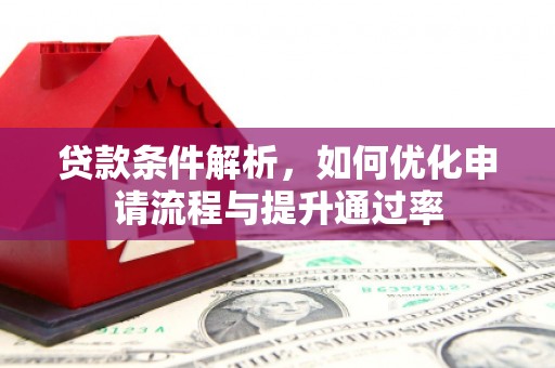 阜康贷款条件解析，如何优化申请流程与提升通过率