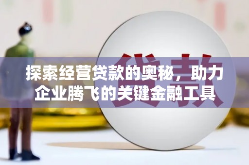 阜康探索经营贷款的奥秘，助力企业腾飞的关键金融工具