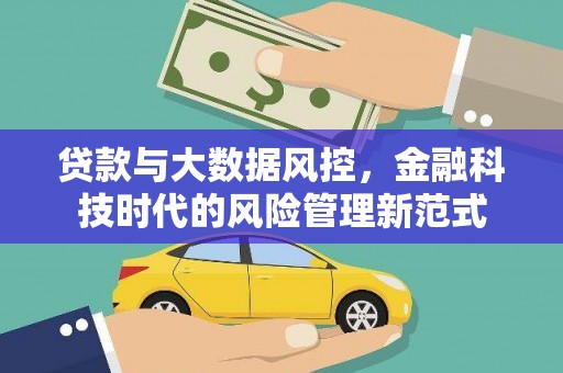 阜康贷款与大数据风控，金融科技时代的风险管理新范式