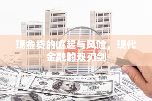 阜康现金贷的崛起与风险，现代金融的双刃剑