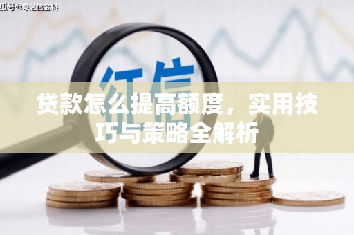 阜康贷款怎么提高额度，实用技巧与策略全解析