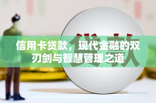 阜康信用卡贷款，现代金融的双刃剑与智慧管理之道
