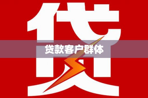 阜康贷款客户群体