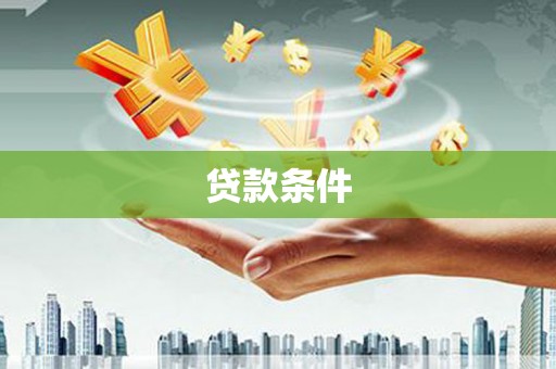 阜康贷款条件