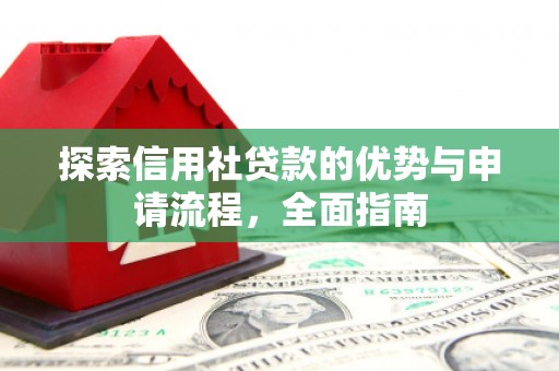 阜康探索信用社贷款的优势与申请流程，全面指南
