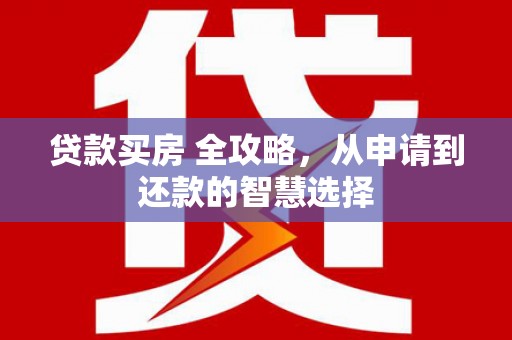 阜康贷款买房 全攻略，从申请到还款的智慧选择