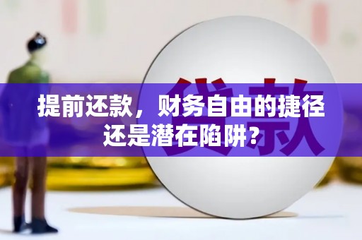 阜康提前还款，财务自由的捷径还是潜在陷阱？