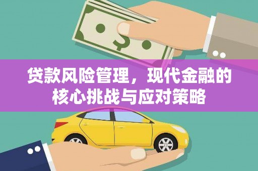 阜康贷款风险管理，现代金融的核心挑战与应对策略