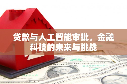 阜康贷款与人工智能审批，金融科技的未来与挑战