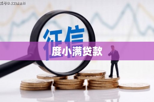 阜康度小满贷款