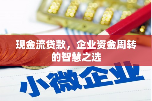 阜康现金流贷款，企业资金周转的智慧之选