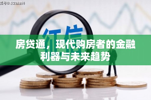 阜康房贷通，现代购房者的金融利器与未来趋势