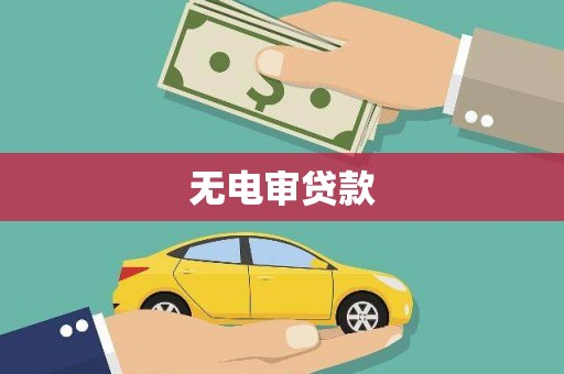 阜康无电审贷款