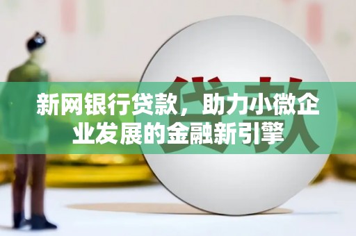 阜康新网银行贷款，助力小微企业发展的金融新引擎