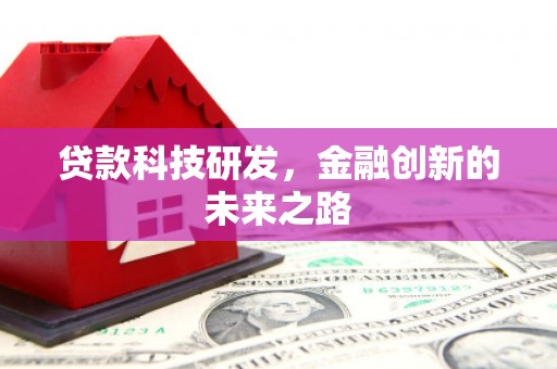 阜康贷款科技研发，金融创新的未来之路