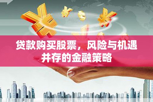 阜康贷款购买股票，风险与机遇并存的金融策略