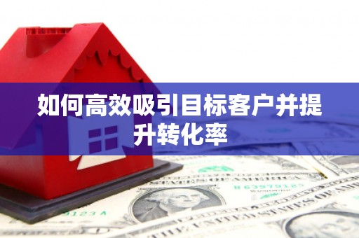 阜康如何高效吸引目标客户并提升转化率