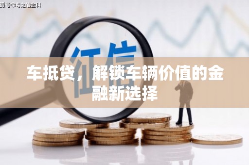 阜康车抵贷，解锁车辆价值的金融新选择