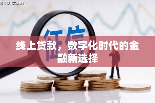 阜康线上贷款，数字化时代的金融新选择