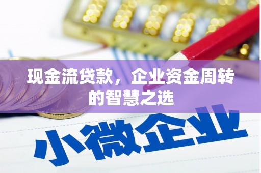 阜康现金流贷款，企业资金周转的智慧之选