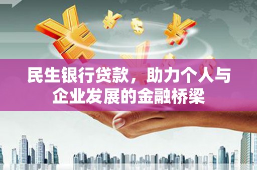 阜康民生银行贷款，助力个人与企业发展的金融桥梁