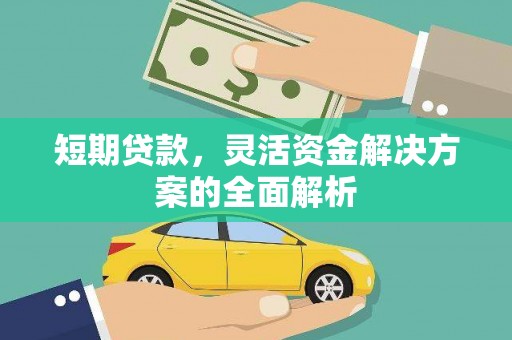 阜康短期贷款，灵活资金解决方案的全面解析