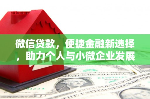 阜康微信贷款，便捷金融新选择，助力个人与小微企业发展