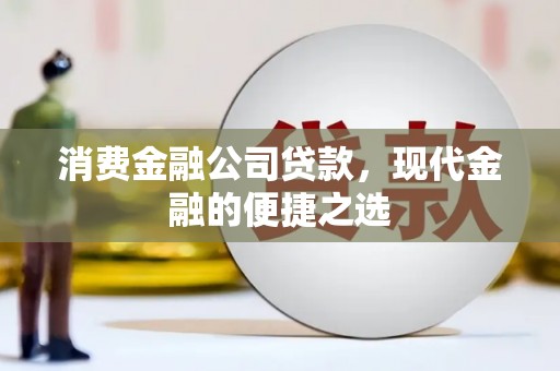 阜康消费金融公司贷款，现代金融的便捷之选