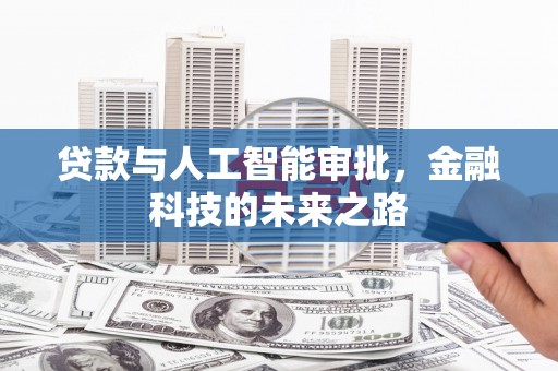 阜康贷款与人工智能审批，金融科技的未来之路