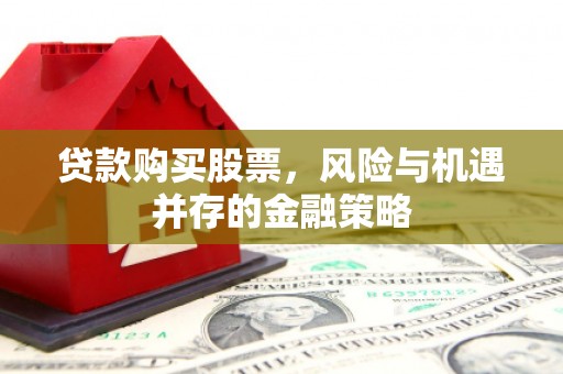 阜康贷款购买股票，风险与机遇并存的金融策略