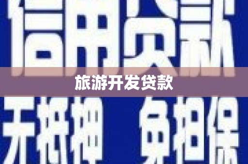 阜康旅游开发贷款