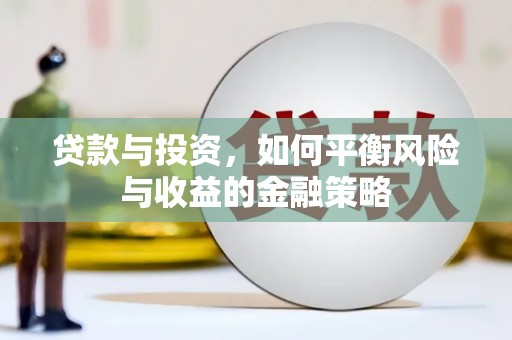 阜康贷款与投资，如何平衡风险与收益的金融策略