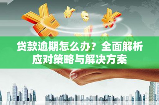阜康贷款逾期怎么办？全面解析应对策略与解决方案