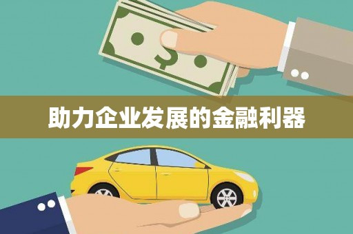 阜康助力企业发展的金融利器