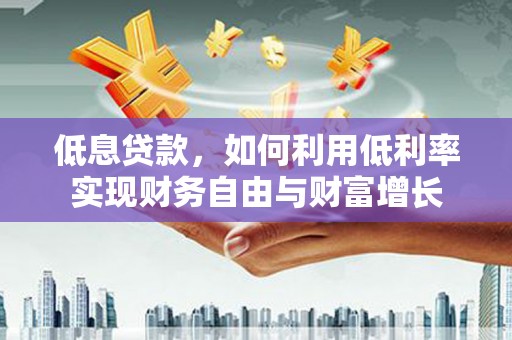 阜康低息贷款，如何利用低利率实现财务自由与财富增长